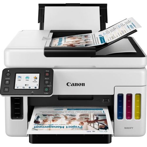 Canon Maxify Gx6040 Wireless Colour 3-In-1 Refillable Megatank Inkjet Printer Canon Maxify Gx6040 Wireless Colour 3-In-1 Refillable Megatank Inkjet Printer