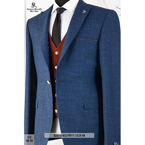 ELEGANT DESIGN 3 PIECE MEN'S SUIT(AVAILABLE IN ALL SIZES) 044