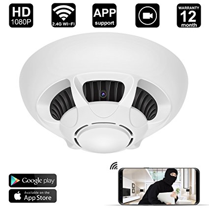 WIFI SMOKE DETECTOR CAMERA