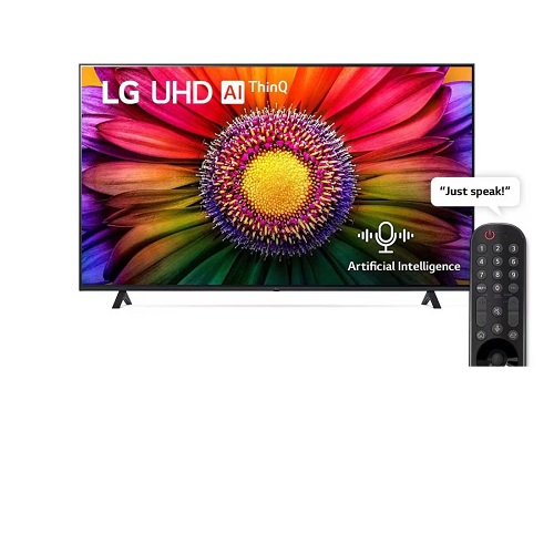 LG 75 INCH UHD AI 4K SMART TV | TV 75 UR80006 LG 75 INCH UHD AI 4K SMART TV | TV 75 UR80006 - deluxe.com.ng