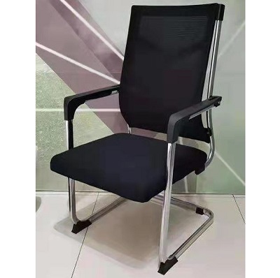 BLACK VISITOR'S CHAIR (DOFU)