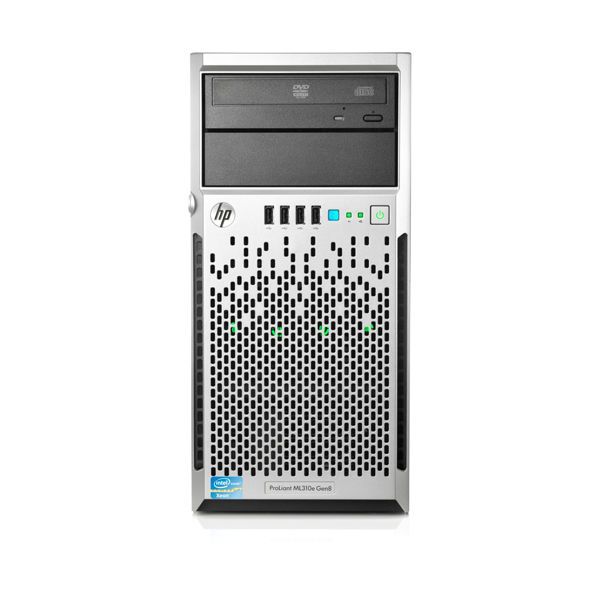 HP ProLiant ML310e G8 4U v2 Tower Server 1 x Intel Xeon E3-1220 v3 3.10GHz, 8GB DDR3, 2TB HDD