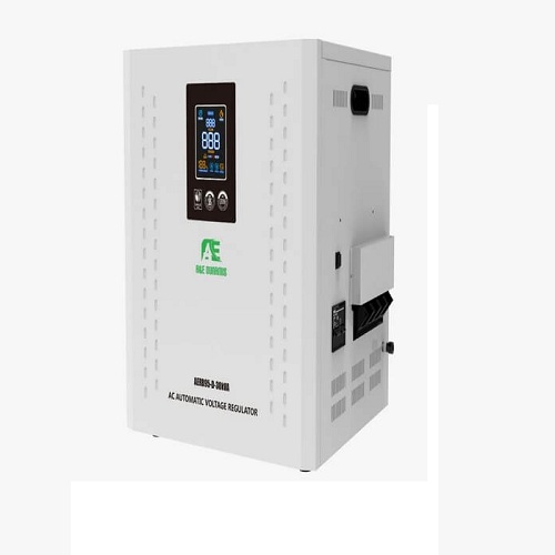 A&E DUNAMIS 30KVA Single-phase Servo Voltage Stabilizer (80V-260V) -deluxe.com.ng