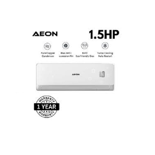 AEON 1.5HP SPLIT AIR CONDITIONER  R410 ASA12DGO - deluxe.com.ng