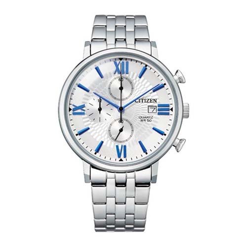 CITIZEN AN3610-71A MEN’S CHRONOGRAPH DISPLAY QUARTZ AND STAINLESS STEEL STRAP WATCH - Deluxe.com.ng