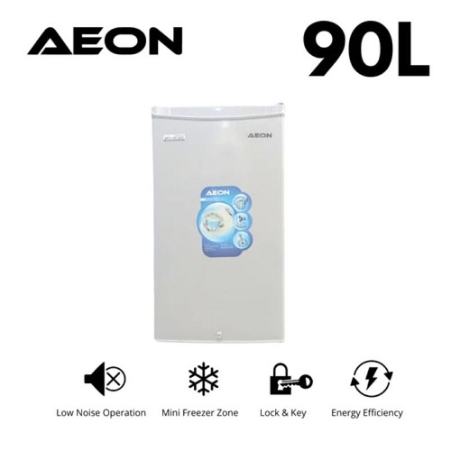 Aeon Refrigerator | Aeon Refrigerator ARS100G 90 Litre Single Door- Grey Colour - deluxe.com.ng