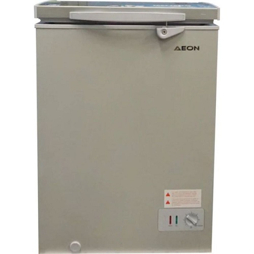 Aeon Freezer | Aeon ACF100GK 102 Litre Chest Freezer R600a- Silver Colour - deluxe.com.ng