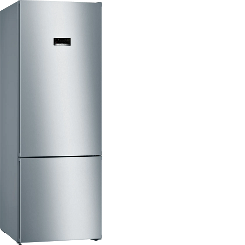 Bosch Serie | 4 free-standing fridge-freezer with freezer at bottom193 x 70 cm Stainless steel look KGN56VL2N5 Refrigerator - deluxe.com.ng