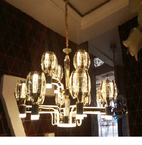 BY 12 LED FLOWER CHANDELIER LIGHT QUALITY DESIGNED LIGHT  - FOR INDOOR USE (ZENLI) - deluxe.com.ng