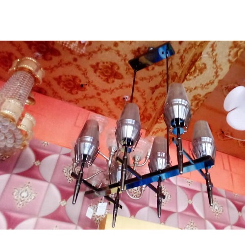 BY 6 CUP CHANDELIER QUALITY DESIGNED LIGHT - FOR INDOOR USE (OBIC) - deluxe.com.ng