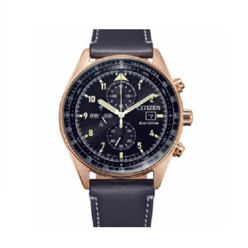 CITIZEN CA0773-15E MEN’S ECO-DRIVE BLACK DIAL CHRONOGRAPH WATCH - Deluxe.com.ng