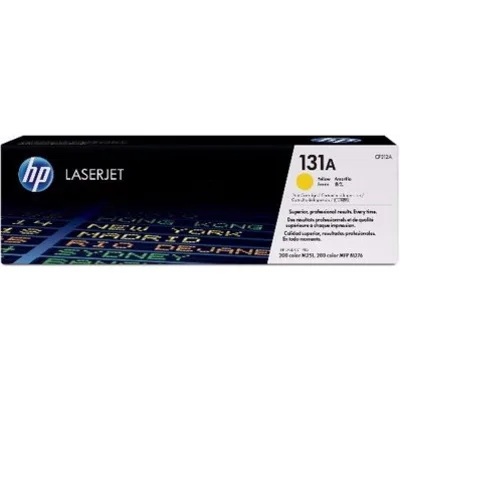 HP 131A Yellow Original LaserJet Toner Cartridge(CF212A) - deluxe.com.ng 