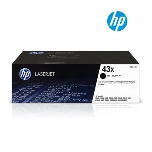 HP 43X High Yield Black Original LaserJet Toner Cartridge(C8543X) - deluxe.com.ng