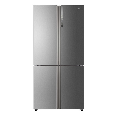 Haier Thermocool Refrigerator HTF-610DM7(UK) R6 Silver - deluxe.com.ng