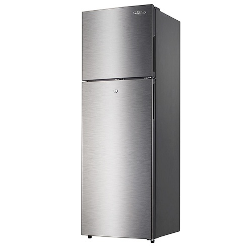 Haier Thermocool 320L Double door refrigerator HRF-320Blux Silver - deluxe.com.ng