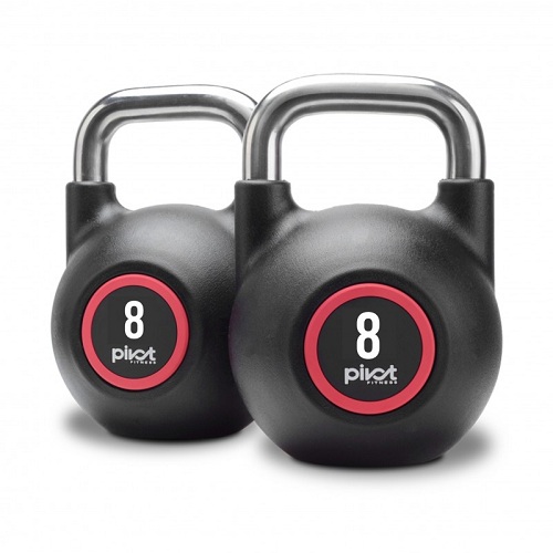 PIVOT FITNESS K2650.8 PRO RUBBER COMPETITION KETTLEBELL 8KG - deluxe.com.ng