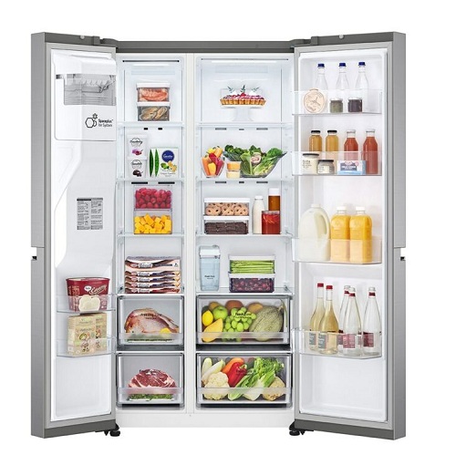 LG REF 257 SLRL-L 674L Side by Side Refrigerator - deluxe.com.ng