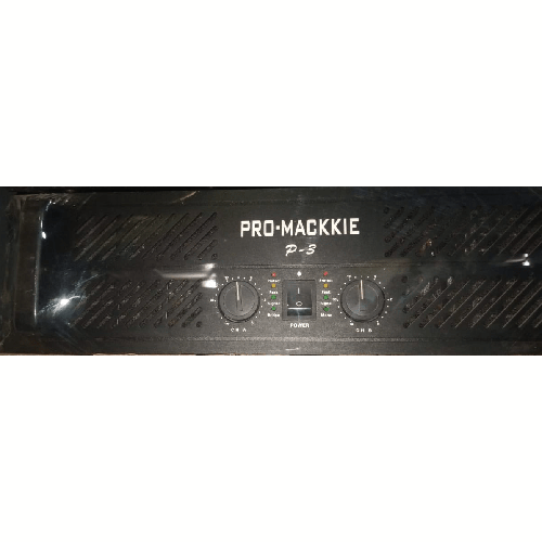 MACKKIE PROFESSIONAL POWER AMPLIFIER - PRO MACKKIE P3 - deluxe.com.ng