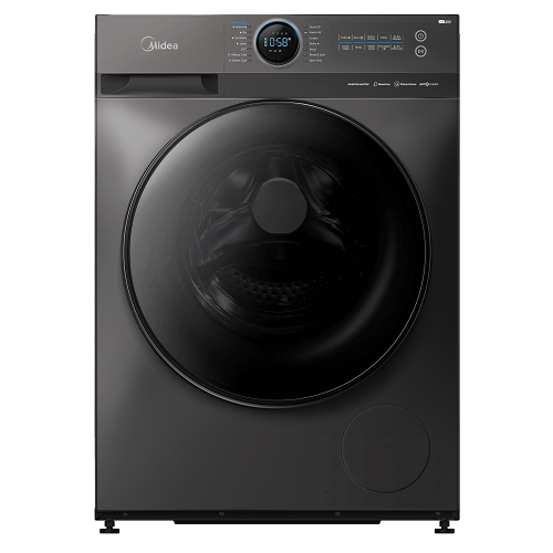 MIDEA WASHING MACHINE |  MF200D120WB/T 12KG INVERTER MOTOR - WASHER & DRYER - FRONT LOAD - deluxe.com.ng