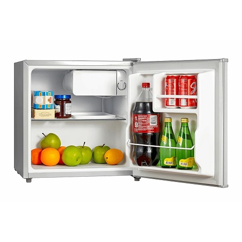 MIDEA REFRIGERATOR 45 LITRES,  R600A GAS | HS65L  SILVER - deluxe.com.ng