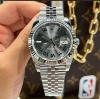 ROLEX GENEVE EXCLUSIVE SILVER DESIGNERS WRISTWATCH WITH SILVER CHAIN AND GREY SCREEN (SAWW) - DELUXE.COM.NG