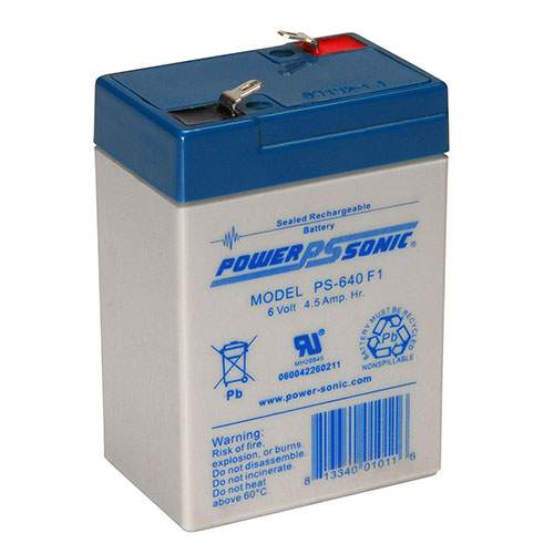 Sonik battery 6V 5AMPS(PIN) - deluxe.com.ng