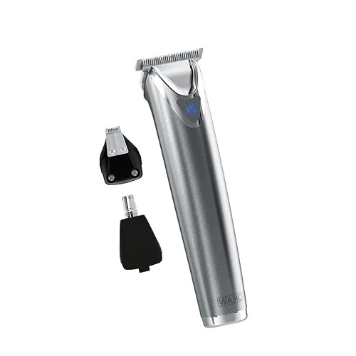 WAHL Lithium Ion Stainless Steel Trimmer, 3pin - 09818-127 - deluxe.com.ng