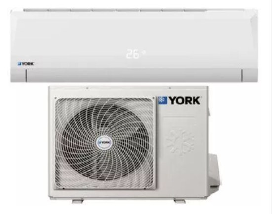 York 1.5HP Split Air Conditioner  TLCA12FSAAAR  | R22 | 1TR | 3.5 KW | 12,000 BTU