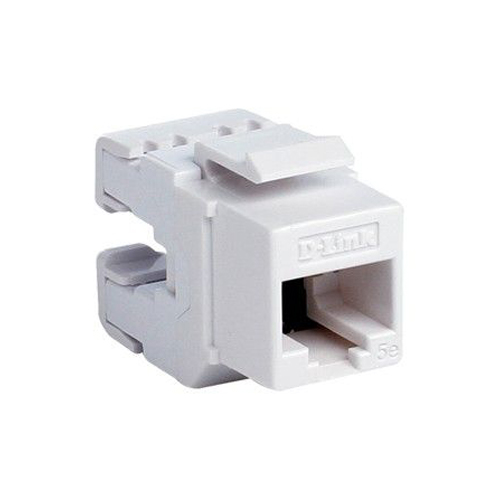 D-LINK NKJ-5EWHI1B21 Jack CAT 5E+ Keystone UTP (White)