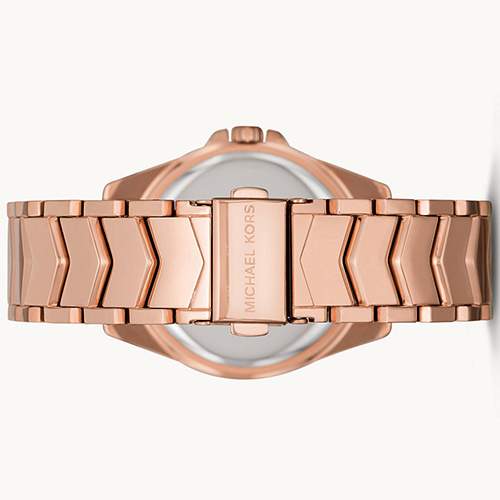 MICHAEL KORS MK6694 WOMEN’S WHITNEY ROSE GOLD STAINLESS STEEL WATCH - Deluxe.com.ng