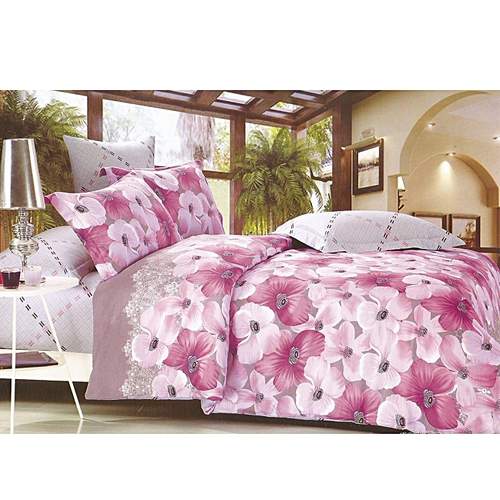 BedsheetHub Jasmine Flat Bedsheet