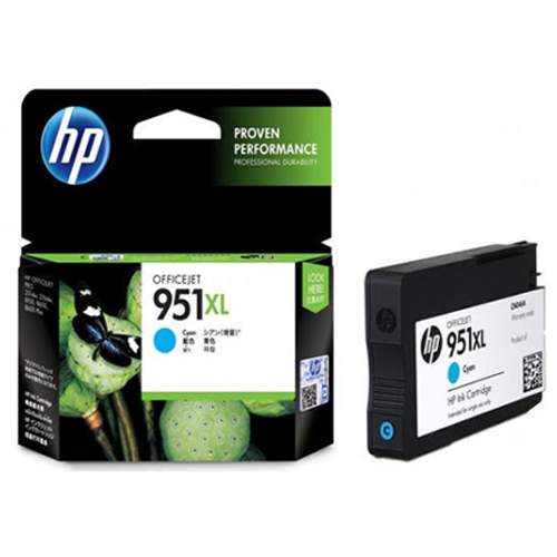 HP 951XL High Yield Cyan Original Ink Cartridge (CN046AE) - deluxe.com.ng 