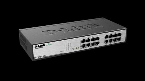 16-port 10/100/1000Base-T Unmanaged Green Desktop Gigabit 