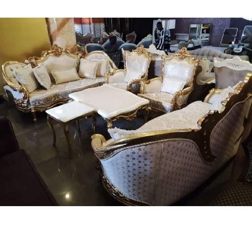 COMPLETE QUALITY SET OF SOFAS WITH DINING SET (FIKLA) - deluxe.com.ng