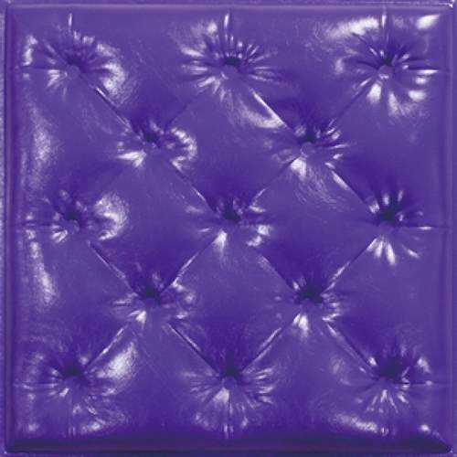 3D PURPLE LEATHER WALL PANEL - XK-52 