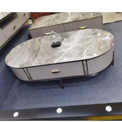 QUALITY DESIGNED WHITE & BROWN CENTER TABLE WITH TV STAND - AVAILABLE (JAFU) QUALITY DESIGNED WHITE & BROWN CENTER TABLE WITH TV STAND - AVAILABLE (JAFU)