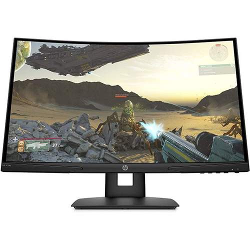 HP X24c Gaming Monitor - FHD (1920 x 1080), 144Hz Refresh rate, HDMI & Display Port, Black Colour (PW) 