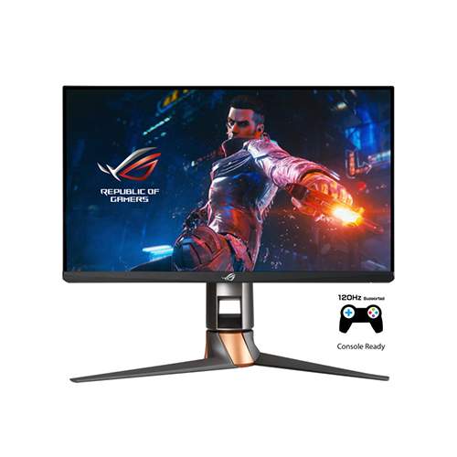 ASUS ROG Swift PG259QN 24.5″ G-Sync IPS Gaming Monitor, (1920 x 1080 @ 360 Hz), Aura Sync Lighting, Height Adj, Swivel, Tilt, Pivot, HDMI, Display Port & USB (PW) - Deluxe.com.ng