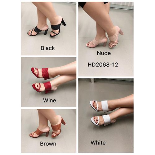 FASHION WOMEN'S MID LOW HEEL SHOE|AVAILABLE IN ALL SIZES(CHOOSE SPECIFIC COLOUR) - deluxe.com.ng