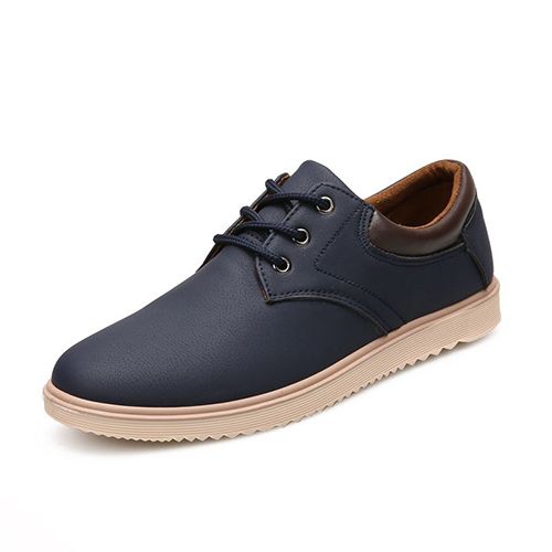 ELEGANT MEN'S LACE UP SNEAKERS|BLACK(AVAILALBLE IN ALL SIZES)