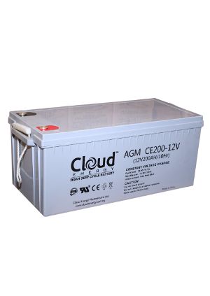 CLOUD CEG 200AH/12V GEL DEEP CYCLE BATTERY -deluxe.com.ng