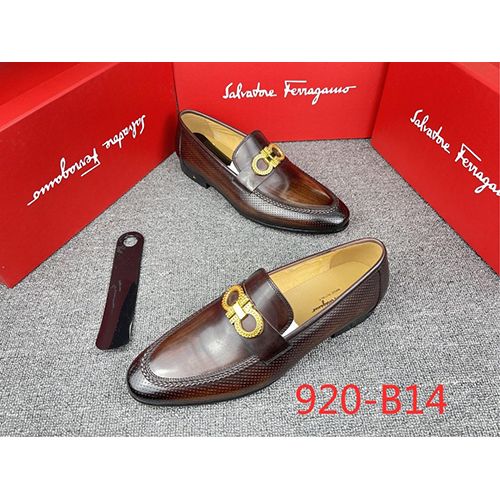 FERRAGAMO DESIGNERS MEN'S SHOE 345 (AVAILABLE IN ALL SIZES)