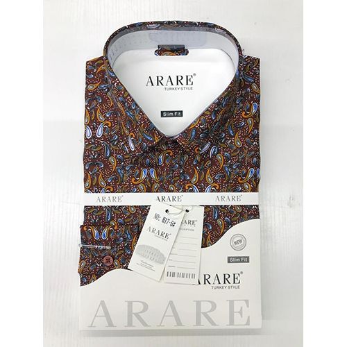 ARARE DESIGNER'S LUXURY VIP MEN'S SHIRT | SH 093 (AVAILABLE IN SIZES)