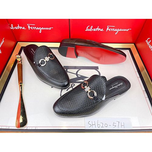 FERRAGAMO MEN'S OPEN SHOE 417 (AVAILABLE IN ALL SIZES) 