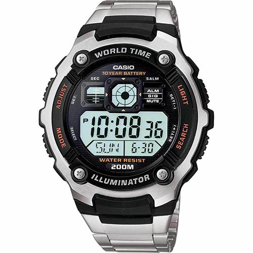 Casio AE2000WD-1A Men’s Multifunctional Digital Sport Large Watch 