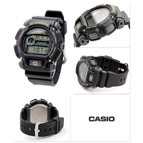 Casio DW9052-1B Men’s Classic G-shock Black Resin Digital Chronograph Sport Watch