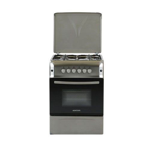 BRUHM 50x50 3 GAS + 1 ELECTRIC GAS COOKER | BGC-5531SB (SILVER) BRUHM 50x50 3 GAS + 1 ELECTRIC GAS COOKER | BGC-5531SB (SILVER) - deluxe.com.ng