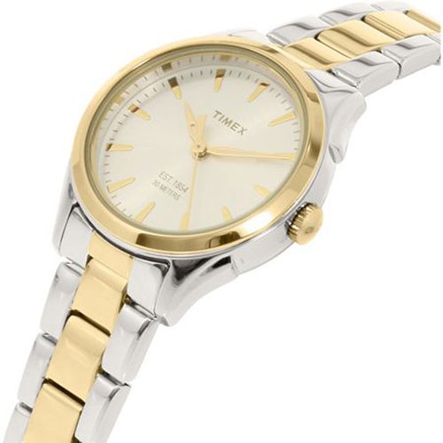 Timex T2P819 Women’s Chesapeake Gold Stainless-Steel Quartz Medium Size Watch