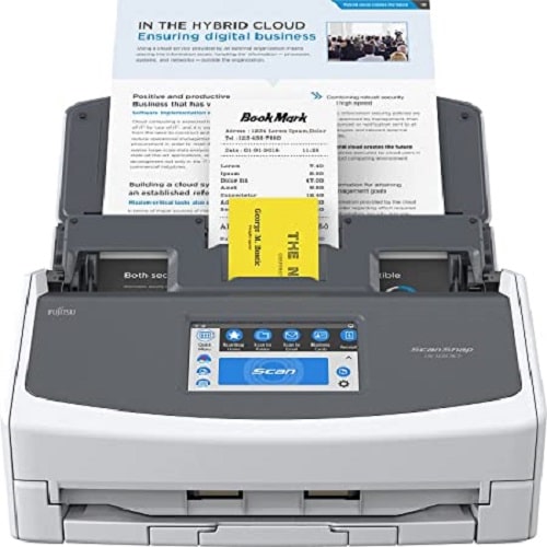 Fujitsu ScanSnap iX1600 Deluxe Versatile Cloud Enabled Document Scanner