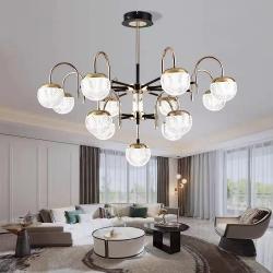 BY 12 LED CHANDELIER QUALITY DESIGNED LIGHT- FOR INDOOR USE (CILIP) - deluxe.com.ng